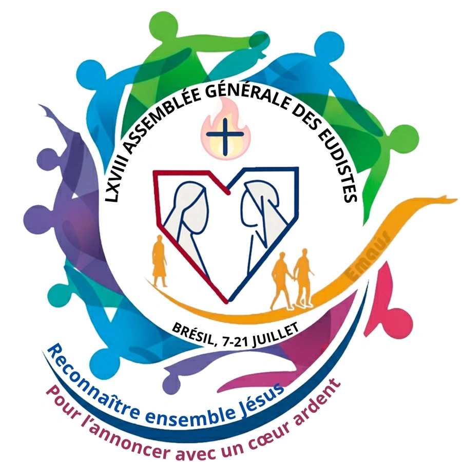 Logotipo da 68ª Assembleia Geral dos Eudistas, em francês
