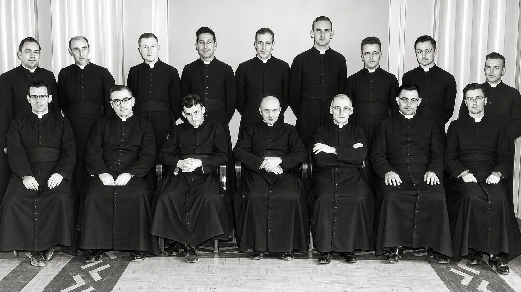 Comunidade dos padres em 1956–1957