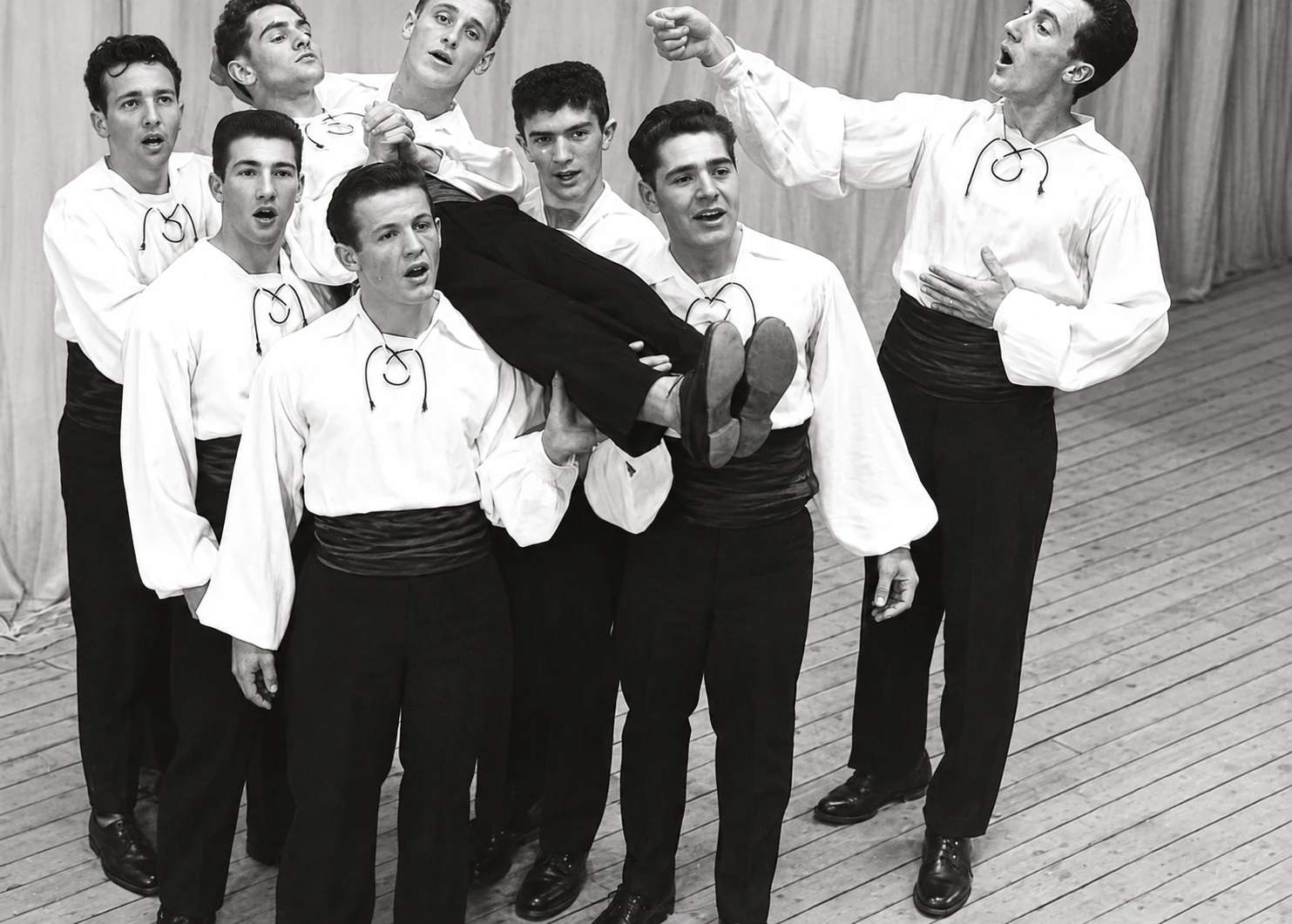 Coral Les Gamins de la gamme em 1957