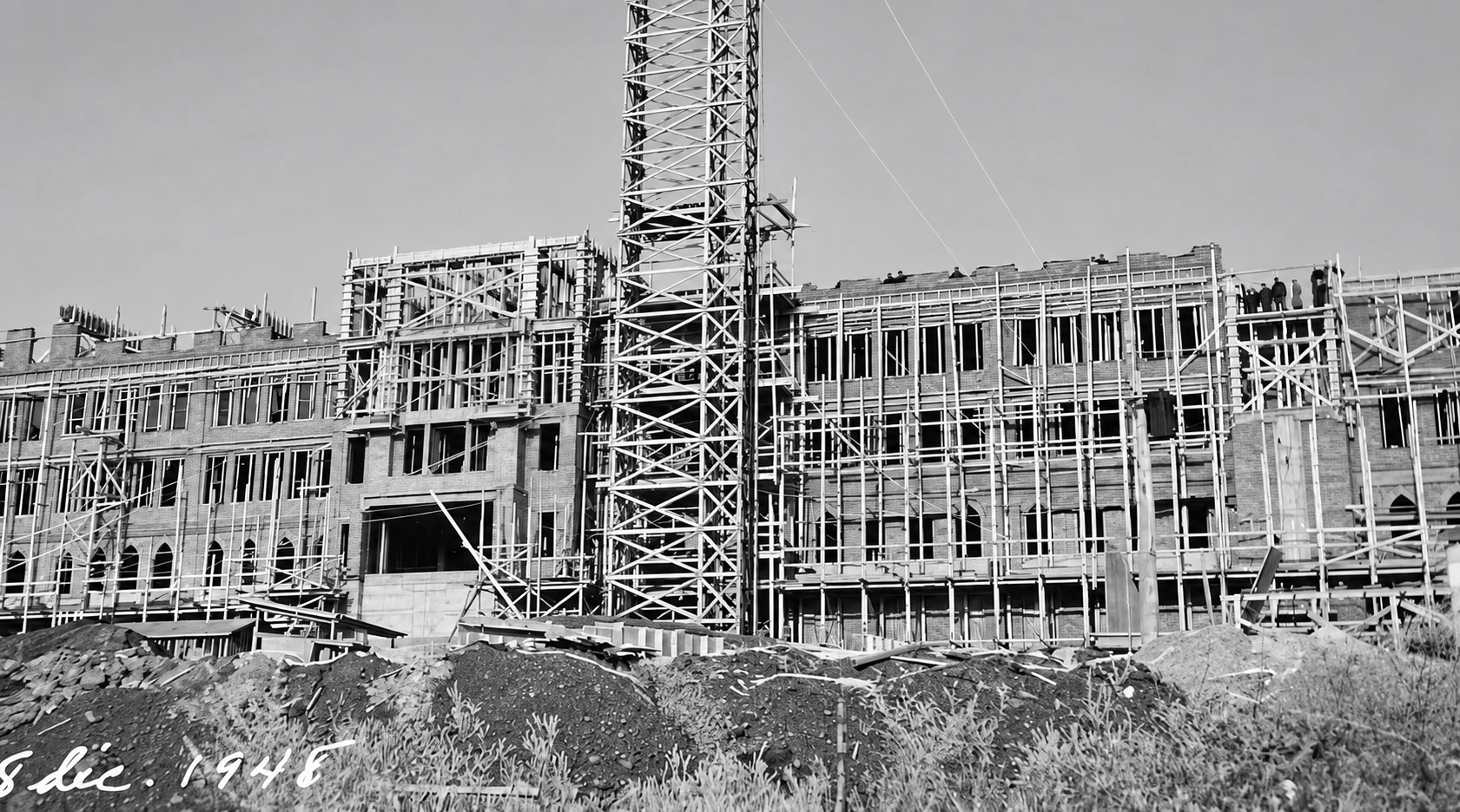 Construção — 8 de dezembro de 1948