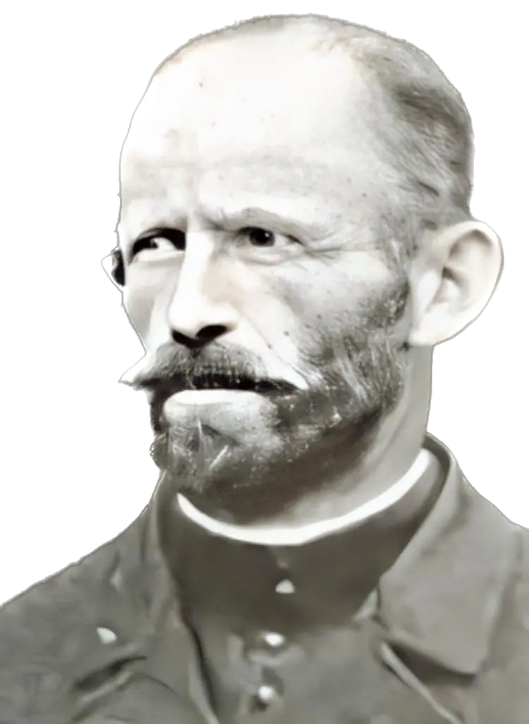 Portrait d’archives du padre Pierre-Marie Brochard