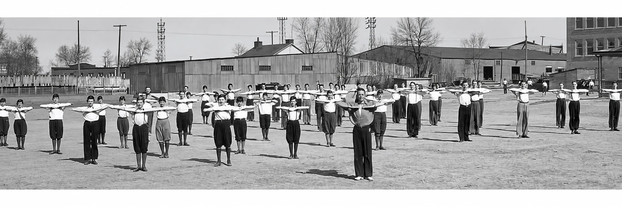 Ginástica em 1950
