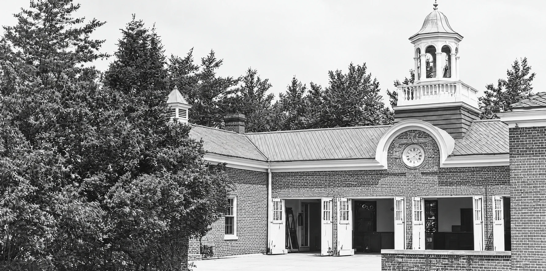 Exterior — garagens